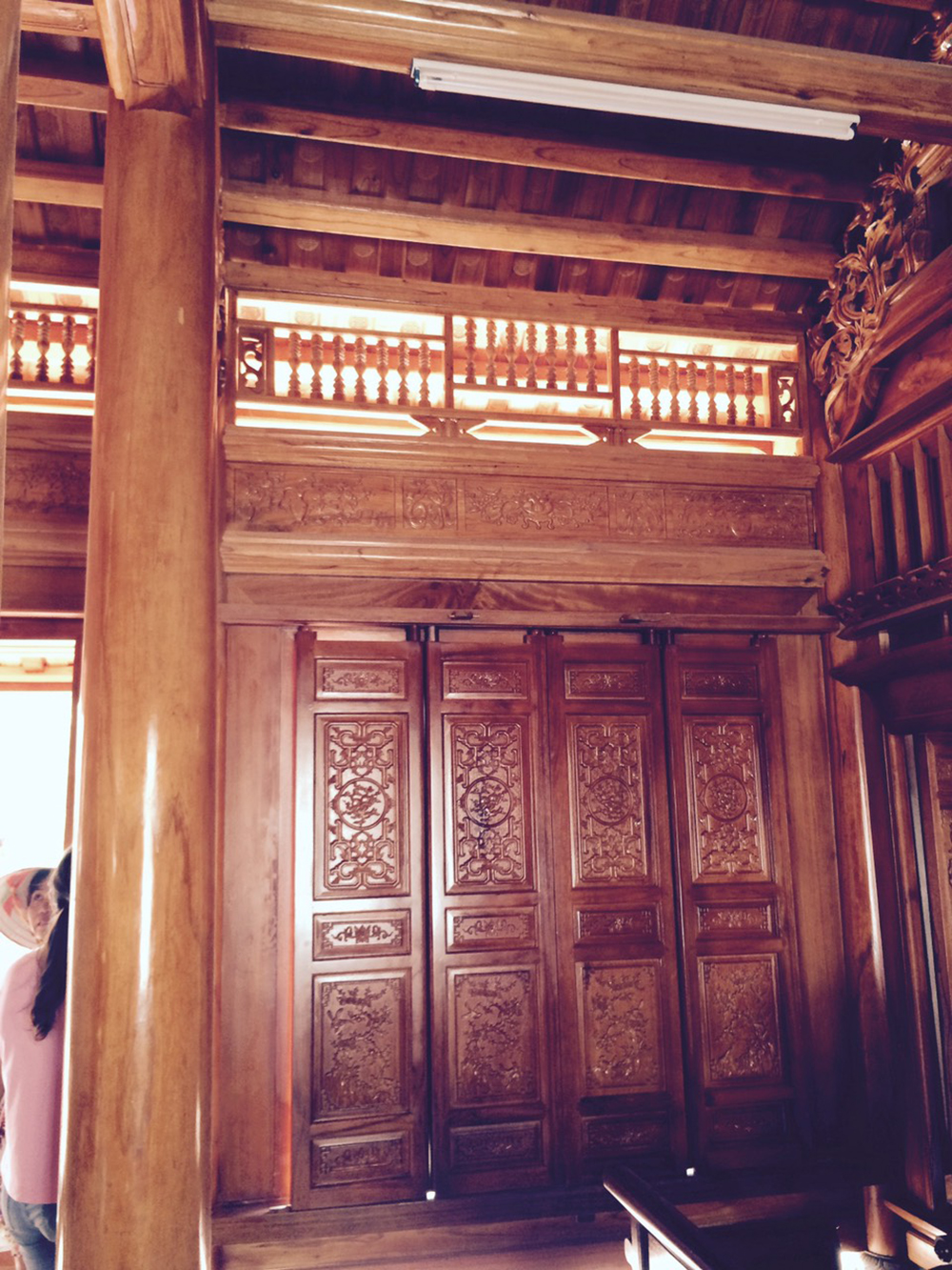 Nhà gỗ 3 gian gỗ xoan ta tại Bắc Ninh